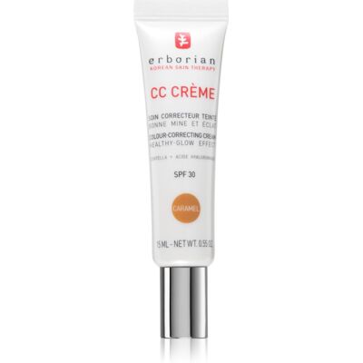 Erborian CC Crème Centella Asiatica CC κρέμα για ομοιόμορφο τόνο της επιδερμίδας SPF 30 απόχρωση Caramel 15 ml Erborian CC Crème Centella Asiatica CC κρέμα για ομοιόμορφο τόνο της επιδερμίδας SPF 30 απόχρωση Caramel 15 ml