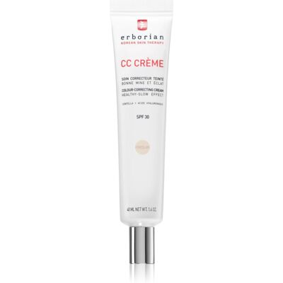 Erborian CC Crème Centella Asiatica CC κρέμα για ομοιόμορφο τόνο της επιδερμίδας SPF 30 απόχρωση Porcelain 40 ml Erborian CC Crème Centella Asiatica CC κρέμα για ομοιόμορφο τόνο της επιδερμίδας SPF 30 απόχρωση Porcelain 40 ml