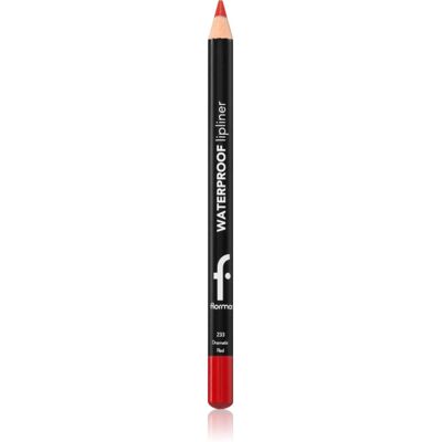 flormar Waterproof Lipliner αδιάβροχο μολύβι για τα χείλη απόχρωση 233 Dramatic Red 1.14 γρ flormar Waterproof Lipliner αδιάβροχο μολύβι για τα χείλη απόχρωση 233 Dramatic Red 1.14 γρ