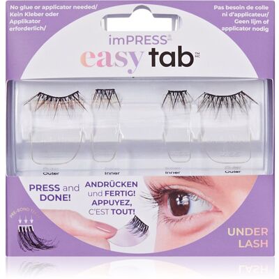Kiss imPRESS easy tab αυτοκόλλητες βλεφαρίδες τουφάκια 4 τμχ Kiss imPRESS easy tab αυτοκόλλητες βλεφαρίδες τουφάκια 4 τμχ