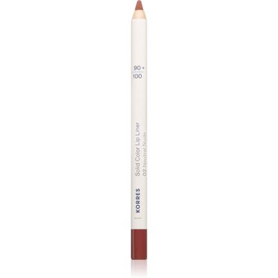 Korres Solid Color Lip Liner μολύβι περιγράμματος για τα χείλη απόχρωση 02 Neutral Nude 1.2 γρ Korres Solid Color Lip Liner μολύβι περιγράμματος για τα χείλη απόχρωση 02 Neutral Nude 1.2 γρ