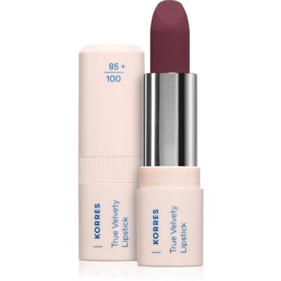 Korres True Velvety Lipstick Κρεμώδες κραγιόν με σατέν φινίρισμα απόχρωση Deep Berry 3 γρ Korres True Velvety Lipstick Κρεμώδες κραγιόν με σατέν φινίρισμα απόχρωση Deep Berry 3 γρ