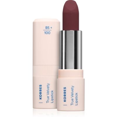Korres True Velvety Lipstick Κρεμώδες κραγιόν με σατέν φινίρισμα απόχρωση Wine Red 3 γρ Korres True Velvety Lipstick Κρεμώδες κραγιόν με σατέν φινίρισμα απόχρωση Wine Red 3 γρ