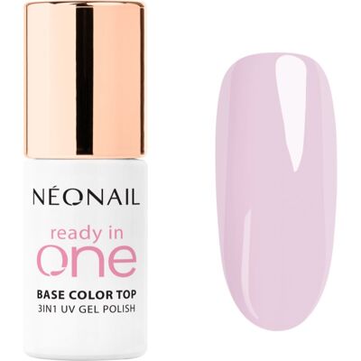NEONAIL Ready In One 3in1 UV Gel Polish τζελ βερνίκι νυχιών με διαμαντόσκονη απόχρωση 09 One Pastel Lilac 7.2 ml NEONAIL Ready In One 3in1 UV Gel Polish τζελ βερνίκι νυχιών με διαμαντόσκονη απόχρωση 09 One Pastel Lilac 7.2 ml