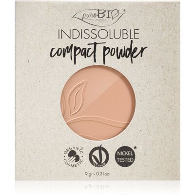 puroBIO Cosmetics Indissouble συμπαγής πούδρα ανταλλακτικό απόχρωση 04 9 γρ puroBIO Cosmetics Indissouble συμπαγής πούδρα ανταλλακτικό απόχρωση 04 9 γρ