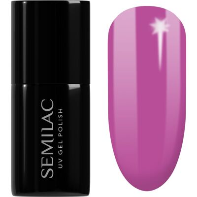 Semilac UV Hybrid Pastel Neons τζελ βερνίκι νυχιών με τη χρήση των UV/LED λαμπτήρων απόχρωση 601 Neon Pink Punch 7 ml Semilac UV Hybrid Pastel Neons τζελ βερνίκι νυχιών με τη χρήση των UV/LED λαμπτήρων απόχρωση 601 Neon Pink Punch 7 ml