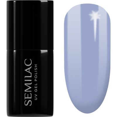 Semilac UV Hybrid Pastel Neons τζελ βερνίκι νυχιών με τη χρήση των UV/LED λαμπτήρων απόχρωση 603 Summer Sky 7 ml Semilac UV Hybrid Pastel Neons τζελ βερνίκι νυχιών με τη χρήση των UV/LED λαμπτήρων απόχρωση 603 Summer Sky 7 ml