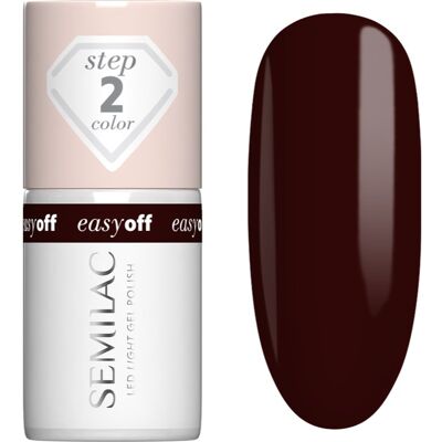 Semilac Easy Off Step 2 τζελ βερνίκι νυχιών με τη χρήση των UV/LED λαμπτήρων απόχρωση Marrom Choco 7 ml Semilac Easy Off Step 2 τζελ βερνίκι νυχιών με τη χρήση των UV/LED λαμπτήρων απόχρωση Marrom Choco 7 ml