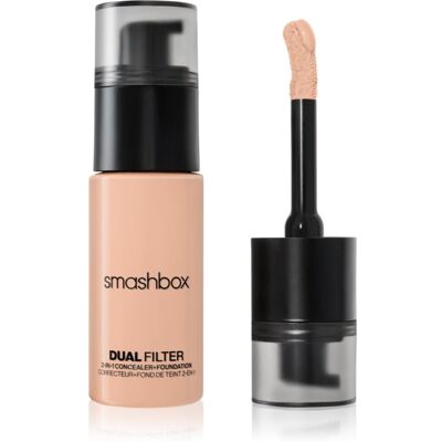Smashbox DUAL-FILTER 2-in-1 Concealer + Foundation μεικ απ και διορθωτής απόχρωση Light 8 Cool 23.6 ml Smashbox DUAL-FILTER 2-in-1 Concealer + Foundation μεικ απ και διορθωτής απόχρωση Light 8 Cool 23.6 ml