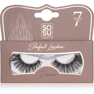 SOSU Cosmetics 7 Deadly Sins Lashes τεχνητές βλεφαρίδες Desire 1 τμχ SOSU Cosmetics 7 Deadly Sins Lashes τεχνητές βλεφαρίδες Desire 1 τμχ
