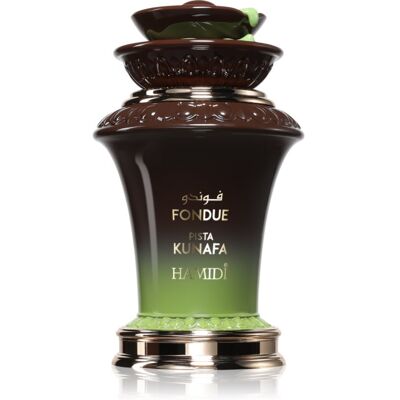 Hamidi Fondue Pista Kunafa Eau de Parfum unisex 100 ml Hamidi Fondue Pista Kunafa Eau de Parfum unisex 100 ml