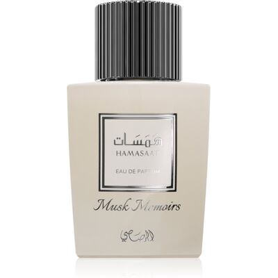 Rasasi Hamasaat Musk Memoirs Eau de Parfum unisex 100 ml Rasasi Hamasaat Musk Memoirs Eau de Parfum unisex 100 ml