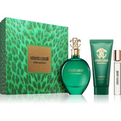 Roberto Cavalli Signatura Verde Assoluto σετ δώρου για γυναίκες Roberto Cavalli Signatura Verde Assoluto σετ δώρου για γυναίκες