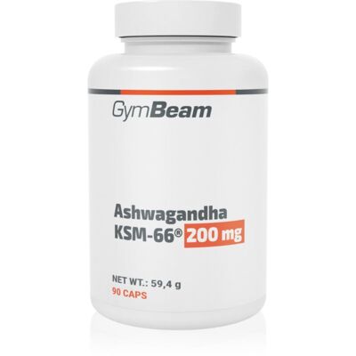GymBeam Ashwagandha KSM-66® κάψουλες για την ενίσχυση της σωματικής και της ψυχικής υγείας 90 κψλ GymBeam Ashwagandha KSM-66® κάψουλες για την ενίσχυση της σωματικής και της ψυχικής υγείας 90 κψλ