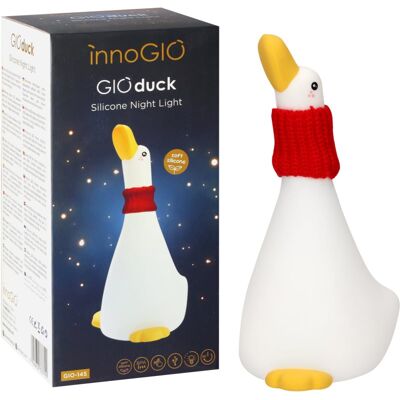 innoGIO GIOduck παιδική λάμπα LED με δυνατότητα ρύθμισης του φωτισμού 1 τμχ innoGIO GIOduck παιδική λάμπα LED με δυνατότητα ρύθμισης του φωτισμού 1 τμχ