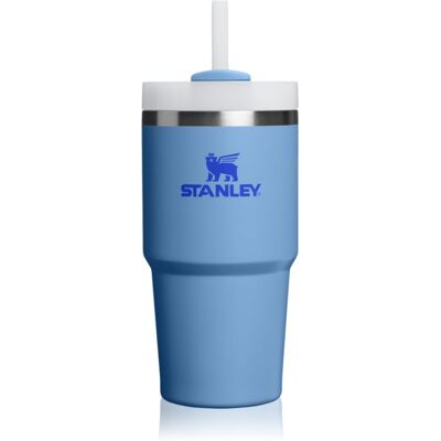 Stanley Quencher H2.O FlowState™ Tumbler ποτήρι από ανοξείδωτο ατσάλι με καλαμάκι μικρό Blue Sky 1 τμχ Stanley Quencher H2.O FlowState™ Tumbler ποτήρι από ανοξείδωτο ατσάλι με καλαμάκι μικρό Blue Sky 1 τμχ