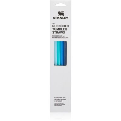 Stanley The Quencher Tumbler Straws ανταλλακτικά καλαμάκια 890 ml Blue 4 τμχ Stanley The Quencher Tumbler Straws ανταλλακτικά καλαμάκια 890 ml Blue 4 τμχ