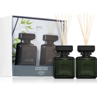 ípuro Essentials Black Bamboo σετ δώρου 2x50 ml ípuro Essentials Black Bamboo σετ δώρου 2x50 ml