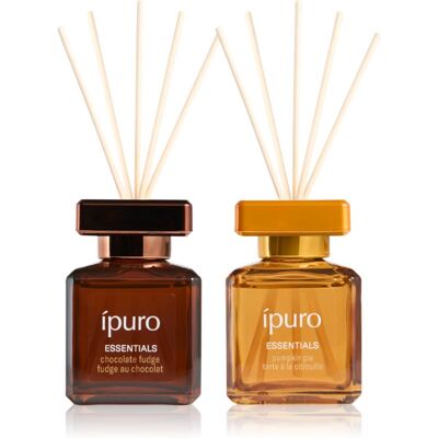 ípuro Essentials Season of Treats Pumpkin Pie & Chocolate Fudge σετ δώρου 2x50 ml ípuro Essentials Season of Treats Pumpkin Pie & Chocolate Fudge σετ δώρου 2x50 ml