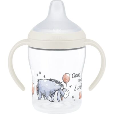 NUK Perfect Match Disney εκπαιδευτικό κύπελλο με λαβές Eeyore 6m+ 1 τμχ NUK Perfect Match Disney εκπαιδευτικό κύπελλο με λαβές Eeyore 6m+ 1 τμχ