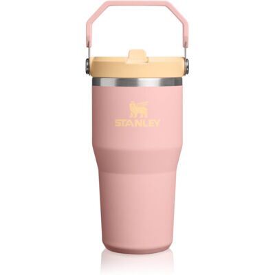 Stanley IceFlow™ Flip Straw 2.0 Tumbler θερμός από ανοξείδωτο ατσάλι Peach Rose 1 τμχ Stanley IceFlow™ Flip Straw 2.0 Tumbler θερμός από ανοξείδωτο ατσάλι Peach Rose 1 τμχ
