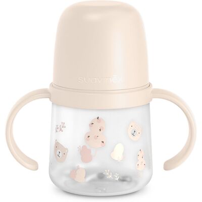 Suavinex Wild & Free Bottle With Soft Spout μπουκάλι με λαβές Pink 150 ml Suavinex Wild & Free Bottle With Soft Spout μπουκάλι με λαβές Pink 150 ml