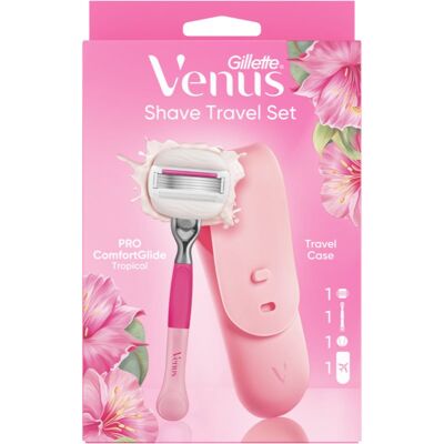 Gillette Venus Shave Travel Set σετ δώρου για το ξύρισμα για γυναίκες Gillette Venus Shave Travel Set σετ δώρου για το ξύρισμα για γυναίκες
