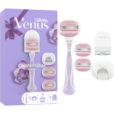Gillette Venus ComfortGlide Breeze Gift Set σετ δώρου για το ξύρισμα για γυναίκες Gillette Venus ComfortGlide Breeze Gift Set σετ δώρου για το ξύρισμα για γυναίκες
