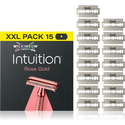 Wilkinson Sword Intuition Rose Gold ανταλλακτικές λεπίδες 15 τμχ Wilkinson Sword Intuition Rose Gold ανταλλακτικές λεπίδες 15 τμχ