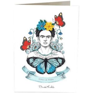Origamo Ευχετήρια Κάρτα Ανάγλυφη Frida Kahlo Quilling Πεταλούδες18.5x14cm Origamo Ευχετήρια Κάρτα Ανάγλυφη Frida Kahlo Quilling Πεταλούδες18.5x14cm