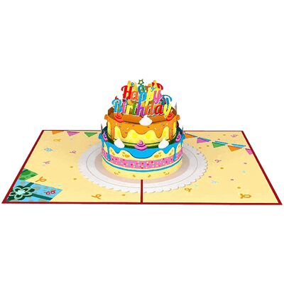 Origamo - KP041 - Kirigami - 18,5x14 cm - Κάρτα ευχών Origamo - KP041 - Kirigami - 18,5x14 cm - Κάρτα ευχών
