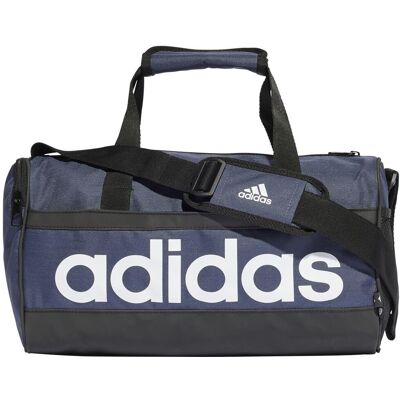 Adidas Τσάντα Γυμναστηρίου Linear Duffel Bag Xs 16lt Σκούρο Μπλε Adidas Τσάντα Γυμναστηρίου Linear Duffel Bag Xs 16lt Σκούρο Μπλε