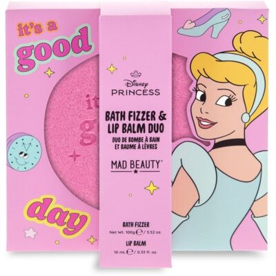 Mad BEAUTY Princess Express Yourself-Bath Fizzer & Lip Balm Set-Cinder Mad BEAUTY Princess Express Yourself-Bath Fizzer & Lip Balm Set-Cinder