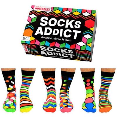United Ανδρικές Κάλτσες Socks Addict Ν39-46 (3 Ζεύγη) United Ανδρικές Κάλτσες Socks Addict Ν39-46 (3 Ζεύγη)