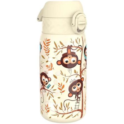 Ion8 Παιδικό Μπουκάλι Ανοξείδωτο 400ml Monkeys - Μπουκάλι Νερού Ion8 Παιδικό Μπουκάλι Ανοξείδωτο 400ml Monkeys - Μπουκάλι Νερού