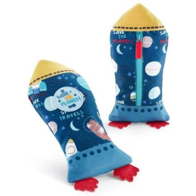 Miquelrius Κασετίνα Space Rocket 25x11cm Miquelrius Κασετίνα Space Rocket 25x11cm