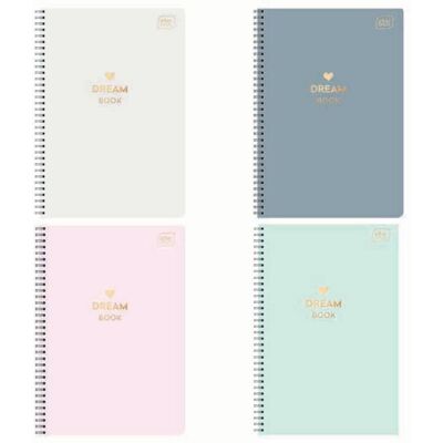Τετραδιο Σπιραλ 5 Θεματα Interdruk Dream Book 17χ25cm 250σελ (Τυχαια Επιλογη) Τετραδιο Σπιραλ 5 Θεματα Interdruk Dream Book 17χ25cm 250σελ (Τυχαια Επιλογη)