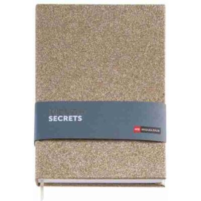 Miquelrius Σημειωματάριο Midnight Secrets Α5 100g 80φ 14χ20cm Gold Glitter Miquelrius Σημειωματάριο Midnight Secrets Α5 100g 80φ 14χ20cm Gold Glitter