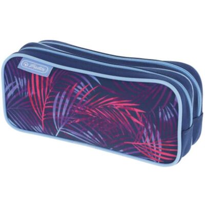 Herlitz Κασετίνα Διπλή Φερμουάρ Tropical Chill 21x6,5x9cm Herlitz Κασετίνα Διπλή Φερμουάρ Tropical Chill 21x6,5x9cm