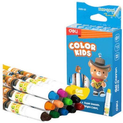 Deli Genius Κραιγιόν Gel Twist Υδατοδιαλυτό Washble 12χρώματα & Πινέλο C211-12 Deli Genius Κραιγιόν Gel Twist Υδατοδιαλυτό Washble 12χρώματα & Πινέλο C211-12