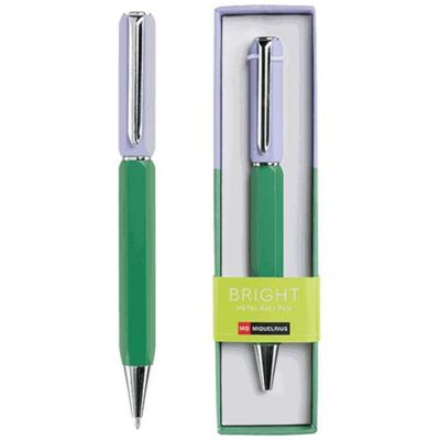 Miquelrius Στυλό Ballpoint Μπλε Μελανι 0.5mm Bright Μωβ Πράσινο Mr11963 Miquelrius Στυλό Ballpoint Μπλε Μελανι 0.5mm Bright Μωβ Πράσινο Mr11963