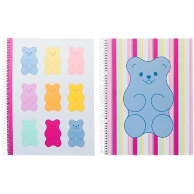 Τετράδιο Σπιράλ Ancor B'Log Sweet Candy A4 80 Φύλλων 122688 (Τυχαία Επιλογή) Τετράδιο Σπιράλ Ancor B'Log Sweet Candy A4 80 Φύλλων 122688 (Τυχαία Επιλογή)