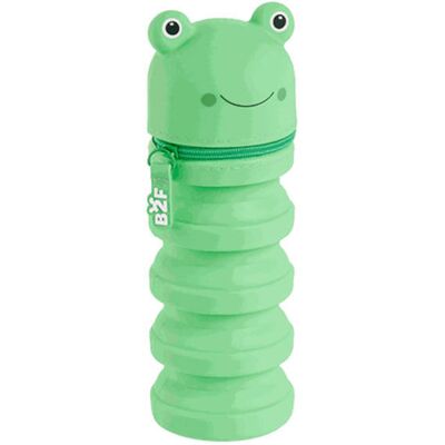 Πτυσσόμενη Kασετίνα Mολυβοθήκη Miquelrius Back2fun Silicone Βάτραχος Πράσινος 6.5x11.5cm Πτυσσόμενη Kασετίνα Mολυβοθήκη Miquelrius Back2fun Silicone Βάτραχος Πράσινος 6.5x11.5cm