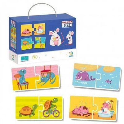 DODO Puzzle Duo Opposites – Αντιθετα Do300151 DODO Puzzle Duo Opposites – Αντιθετα Do300151