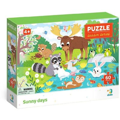 Dodo Puzzles 60tem Ζωακια Στον Ηλιο Dodo Puzzles 60tem Ζωακια Στον Ηλιο