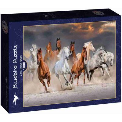 Bluebird Puzzle-90283-The Horse Race - Puzzle 1000 Pieces Bluebird Puzzle-90283-The Horse Race - Puzzle 1000 Pieces