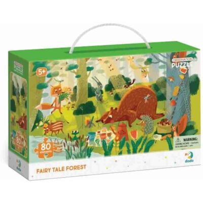 DODO Puzzle Observation Puzzle Fairytale Forest – Χαρτης Παρατηρησης 80τεμ. DODO Puzzle Observation Puzzle Fairytale Forest – Χαρτης Παρατηρησης 80τεμ.
