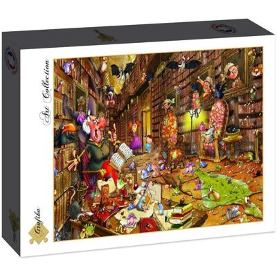 Grafika-F-30047-François Ruyer - Witch-Puzzle 1500 Pieces Grafika-F-30047-François Ruyer - Witch-Puzzle 1500 Pieces