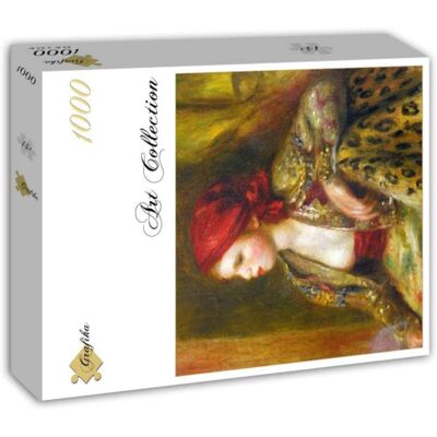 Grafika-T-02274-Renoir Auguste: Odalisque, 1895-Puzzle 1000 Pieces Grafika-T-02274-Renoir Auguste: Odalisque, 1895-Puzzle 1000 Pieces