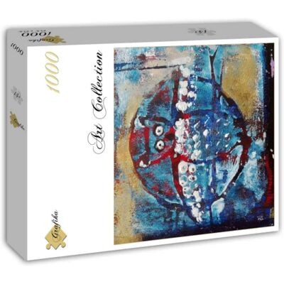 Grafika Graphica-T-02342-Owl-Puzzle 1000 Pieces Grafika Graphica-T-02342-Owl-Puzzle 1000 Pieces